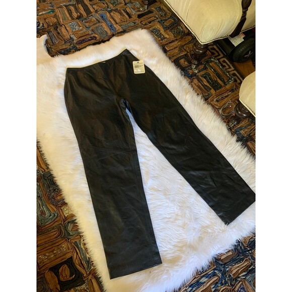 NWT David Brooks leather pants - Picture 3 of 12